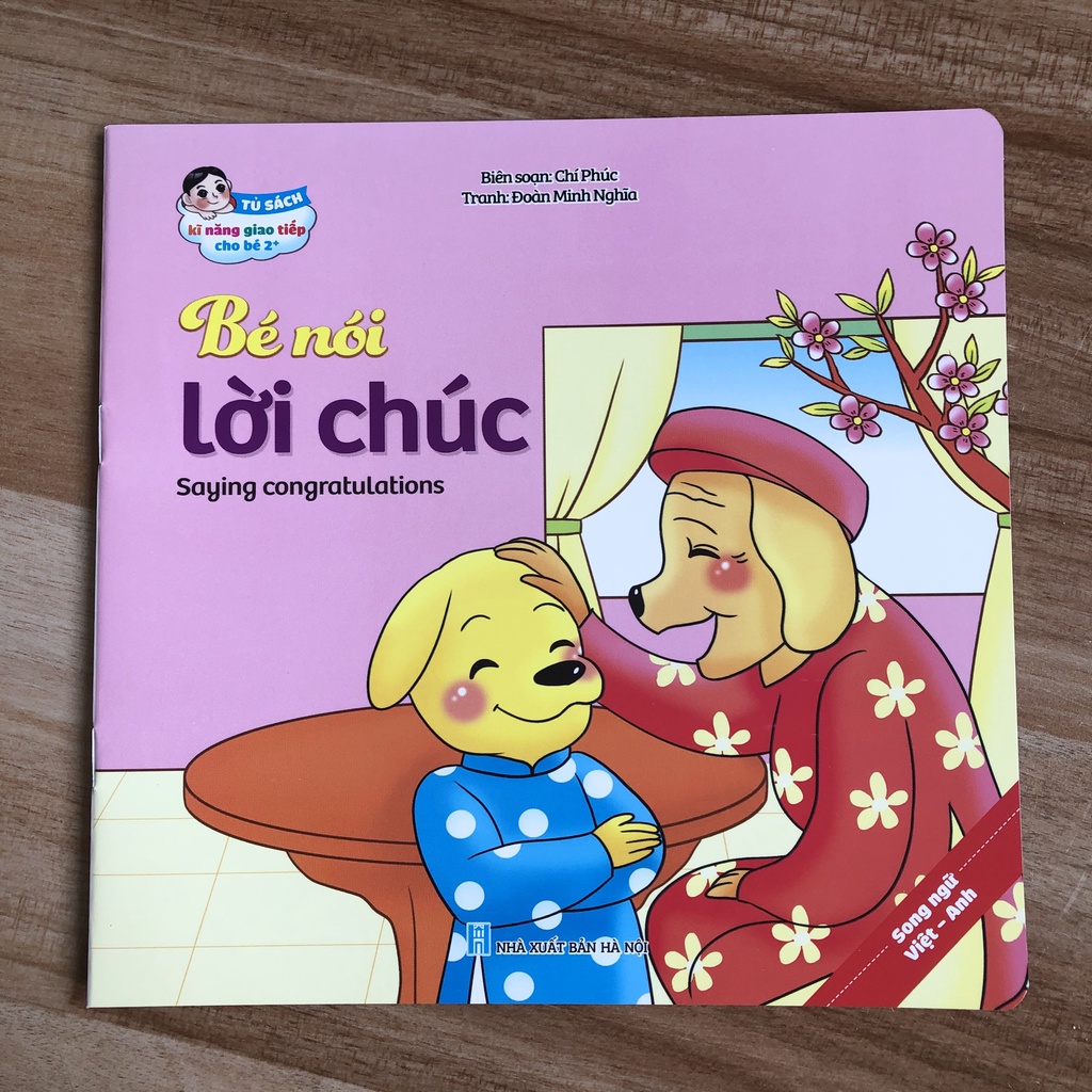 Truyện Tranh - Combo 10 Cuốn Kỹ Năng Giao Tiếp Ứng Xử Cho Bé 2-6 tuổi - Song Ngữ (Kèm File Nghe)