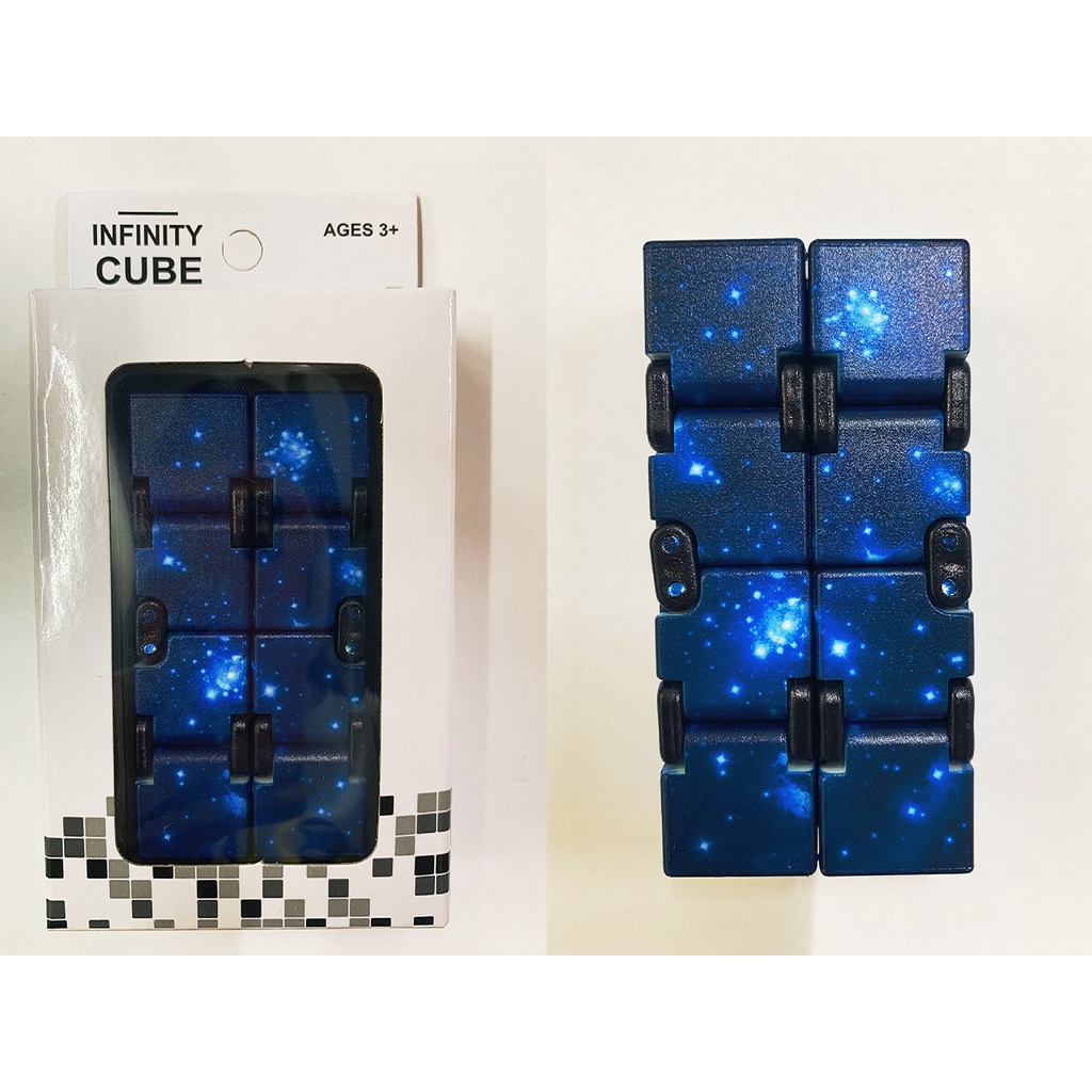 ❂✇Cross-Border Infinite Rubik s Cube Giải nén không giới hạn Đồ chơi II có sẵn trong kho cung cấp bầu trời đầy sao in UV