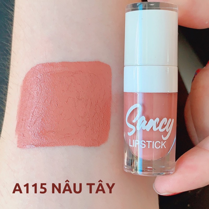 Set 3 Cây Son Dưỡng Môi SANCY MATTE Velvet Tint Nhiều Dưỡng Chất Lên Màu Cực Đep Mềm Mịn Môi Siêu Dễ Thương Chính Hãng | BigBuy360 - bigbuy360.vn