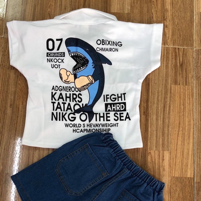 Combo 10 bộ bé trai