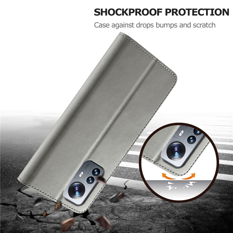 Bao Da Điện Thoại PU Dạng Ví Nắp Lật Cho Xiaomi 12T Pro 12s Pro 12 Pro 12x 12 Lite 11 Lite 11T Pro 11 10T Pro 10T Lite Ốp