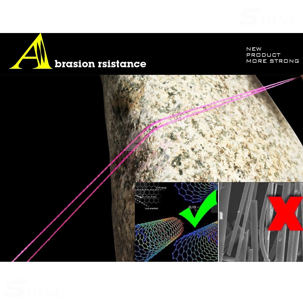 Cuộn Dây Câu Cá Bện 8 Sợi PE 100M 150M 300M 500M 1000M