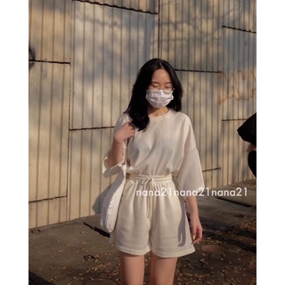 Set áo pull và quần short