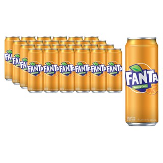 Nước ngọt Fanta Cam 330ml Thùng 24 lon