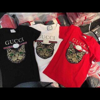 Áo kim sa,  mèo,  môi,  gucci