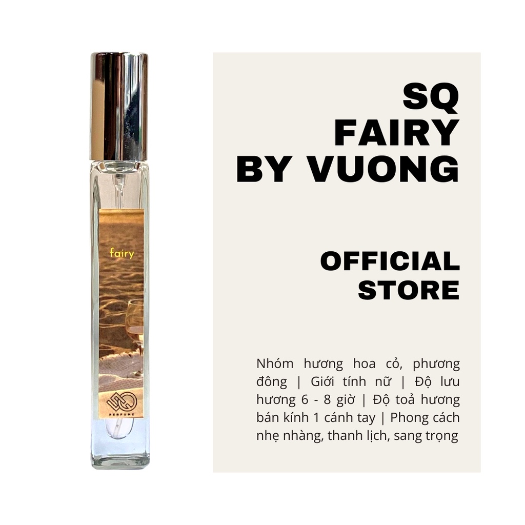 Nước hoa Vuông sq Fairy 10ml hương thơm ngọt nhẹ nhàng thanh lịch thiện cảm