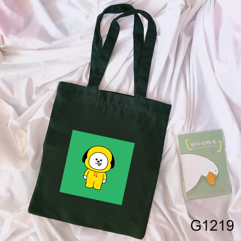 Túi Tote Đeo Vai Bts Bt21