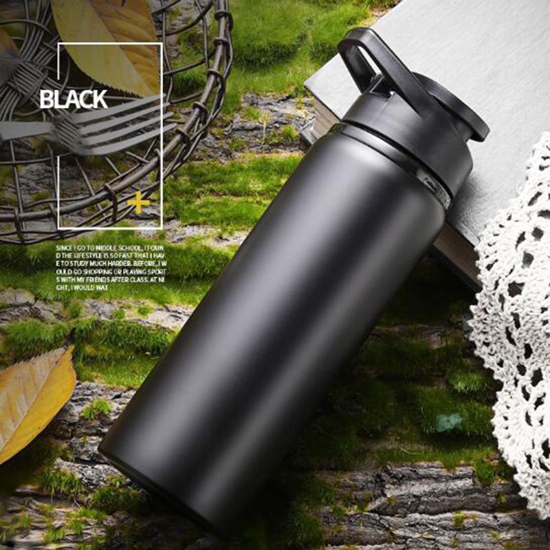 Bình Đựng Nước Thể Thao Bằng Inox Tiện Dụng Cho Xe Đạp