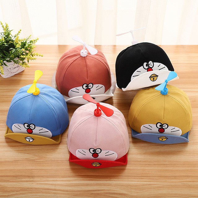 Nón Mũ ĐOREMON Cho Bé 3 Tháng đến 12 Tháng_M49