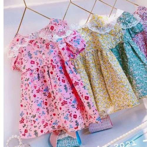 váy hoa nhí size đại bé 18-28 kg