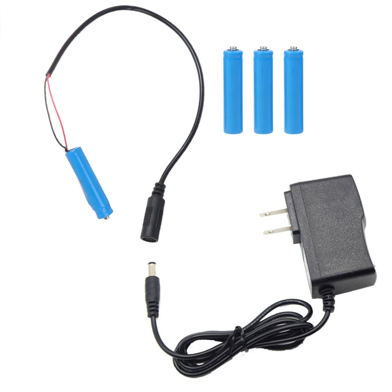 Cục Sạc Pin 4xAAA Chuyển Đổi 100-240V Sang 6V LR3 AAA Chất Lượng Cao