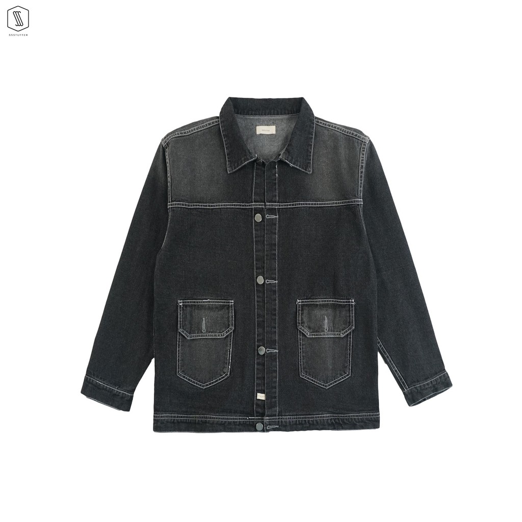 Áo Khoác Bò Nữ SSSTUTTER Her Denim Jacket