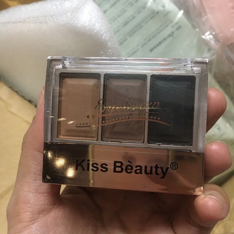 Hộp Bột Tán Chân mày Kiss Beauty