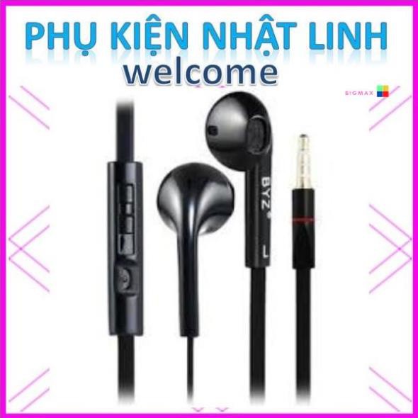 Tai Nghe Nhét Tai Dây Dẹt BYZ S389 [ Bảo Hành Chính Hãng 12 Tháng]-Phụ Kiện Nhật Linh