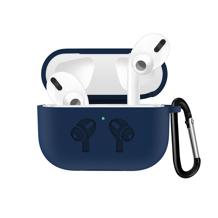 Case Silicon cho tai nghe Airpods Pro Nhựa dẻo kèm móc khóa