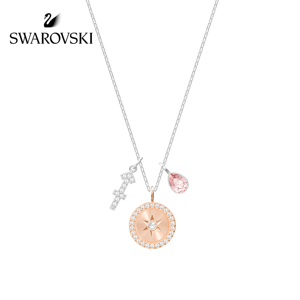 FREE SHIP Dây Chuyền Nữ Swarovski ZODIAC Cung hoàng đạo nhân mã Necklace Crystal FASHION cá tính Trang sức trang sức đeo THỜI TRANG