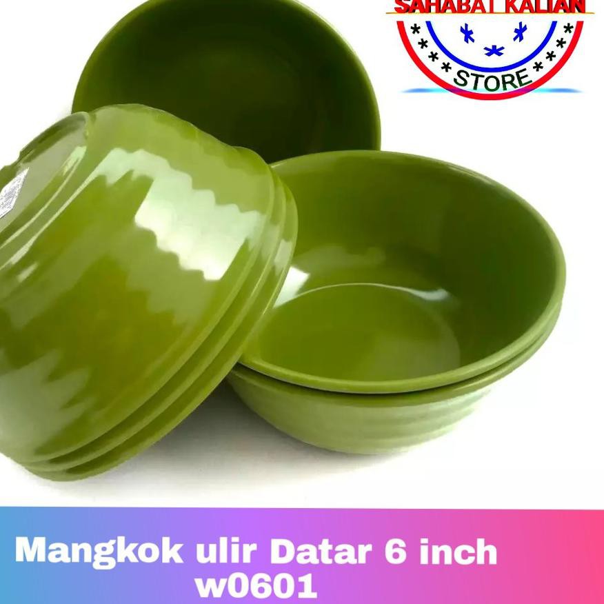 Bộ 6 Tô Melamine Màu Vàng Kim Kích Thước 6 Inch W0601