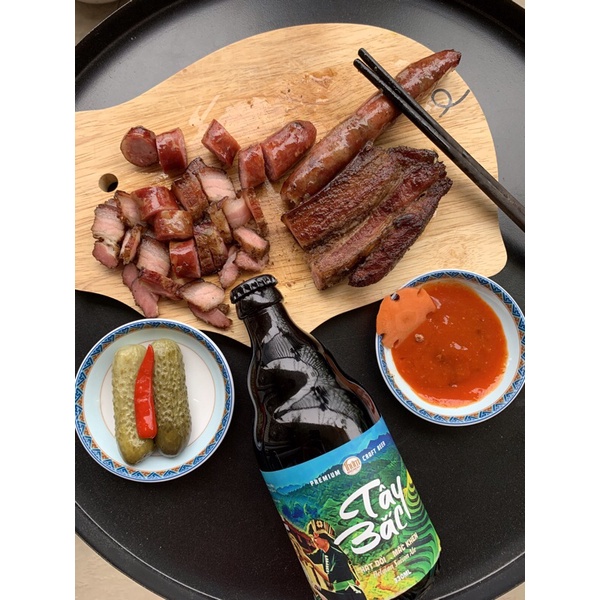 lạp sườn bắc kan 300gr - đặc sản bắc kan - san pham ocop 3 sao