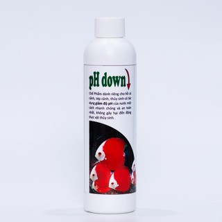 dung dịch hạ độ pH thuysinhAZ pH Down - giảm độ pH cho hồ cá cảnh thủy sinh (chai 230ml)