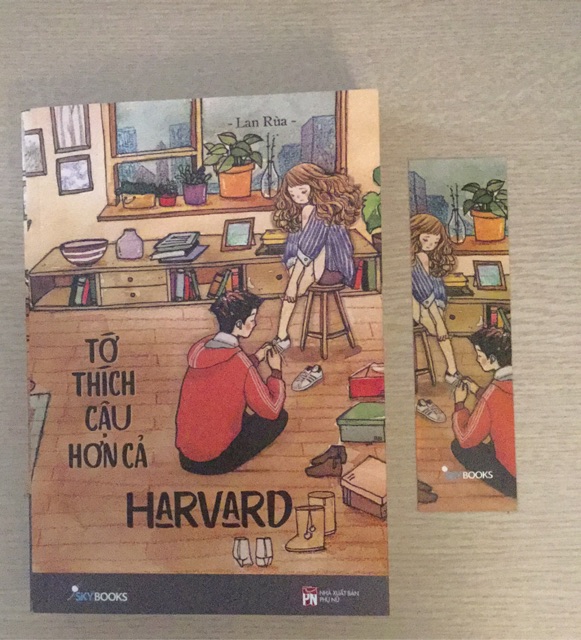 [ Sách ] Tớ Thích Cậu Hơn Cả Harvard - Lan Rùa - Tặng Kèm Bookmark 2 mặt