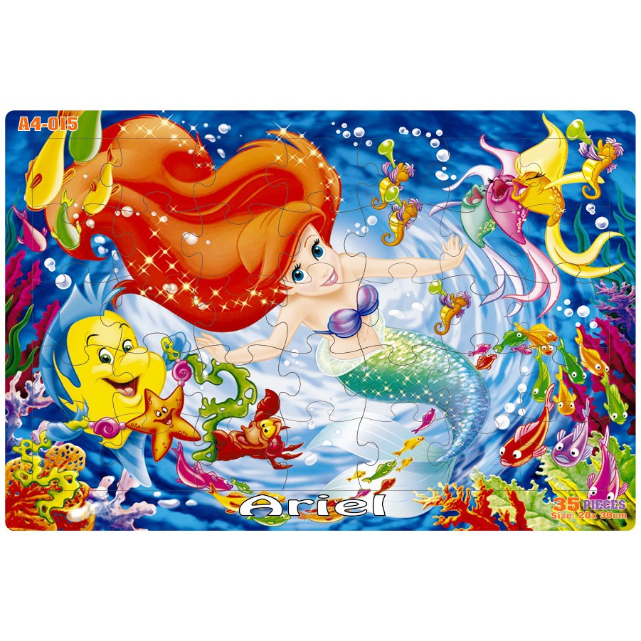 Tranh Xếp Hình 35 Mảnh Khổ A4 KT 30x20cm/ Đồ chơi xếp hình cho bé/ Tranh Ghép Cho Bé/ Jigsaw Puzzle/Puzzle Cho Bé