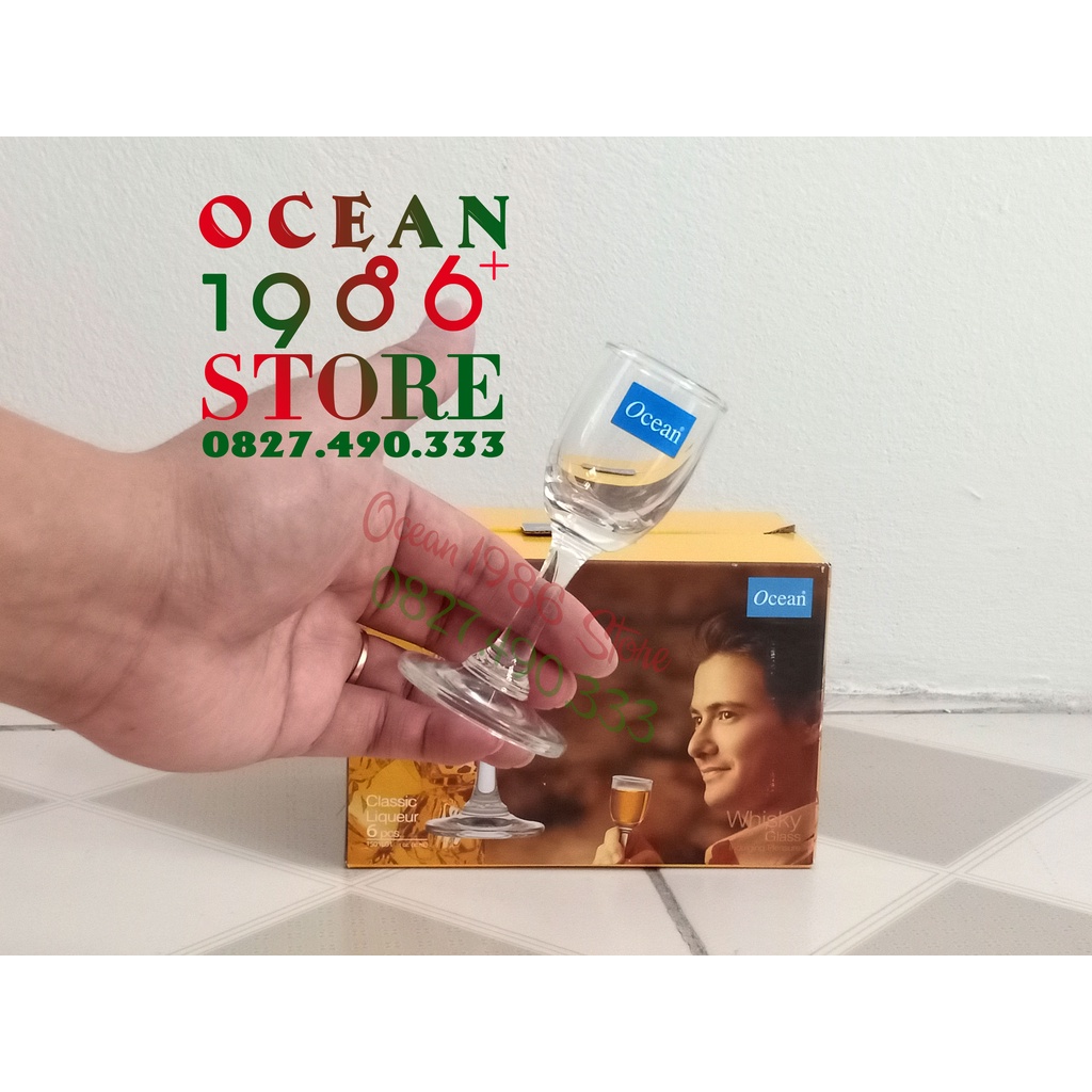 Bộ 6 Ly Thủy Tinh Classic Liqueur Ocean – 1501L01 – 30ml