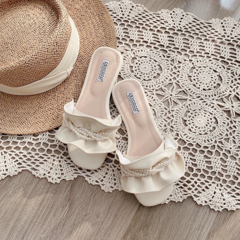 Dép bèo ngọc cực sang chảnh - kèm clip MP88