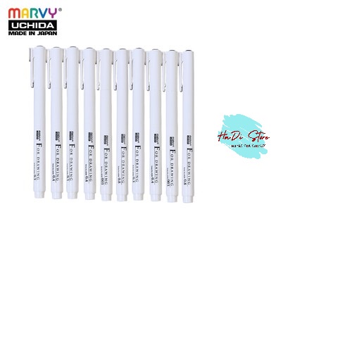 Bút line đi nét chuyên nghiệp MARVY UCHIDA 4600 có đủ size