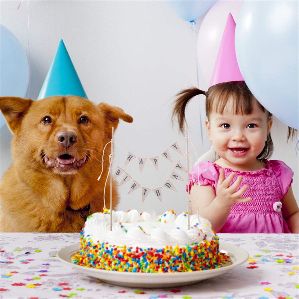 AUGUSTINA Topper Cắm Trang Trí Bánh Kem Hình Cờ Mỹ