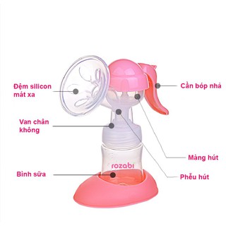 Máy hút sữa bằng tay Rozabi