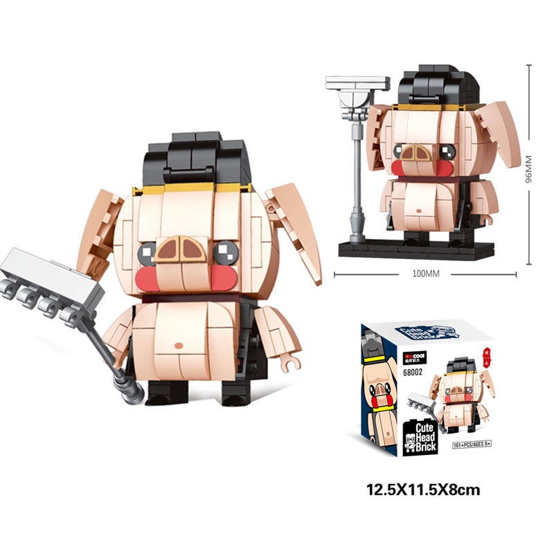 Đồ Chơi Lắp Ráp Brick Headz Các Nhân Vật Trong Phim Tây Du Ký