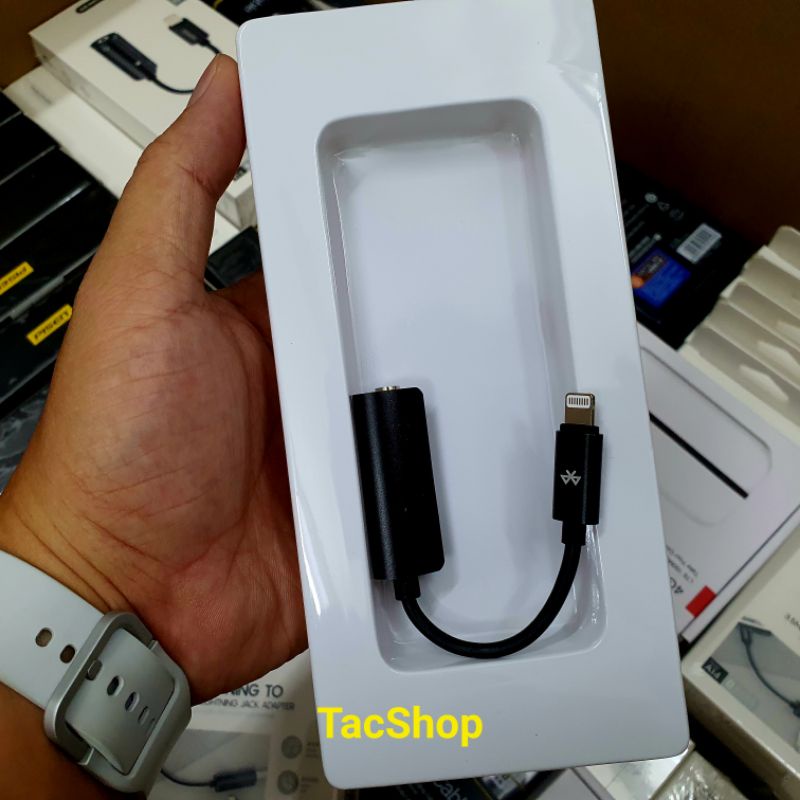 Cáp chuyển cổng light ning ra zack 3.5mm Sendem A14
