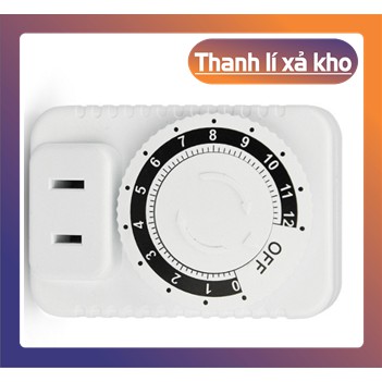 Ổ cắm 220V có chế độ hẹn giờ trong vòng 12 tiếng cực tiện lợi