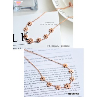 Dây Chuyền TiTan Mặt 7 Hoa Mai