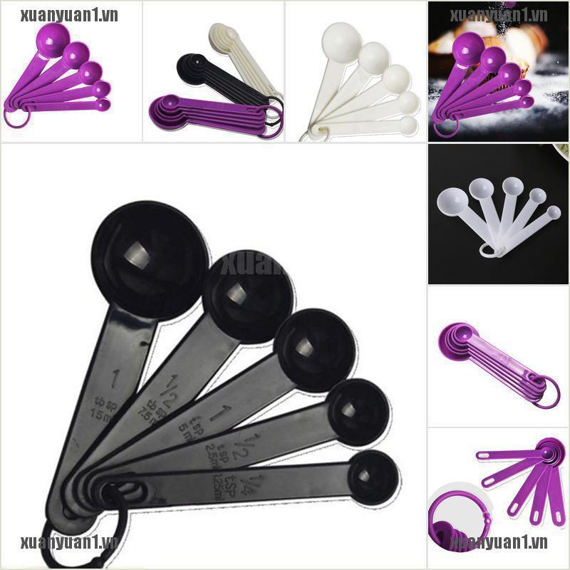 Set 1 Muỗng Đo Lường Bằng Nhựa Tiện Dụng Khi Làm Bánh