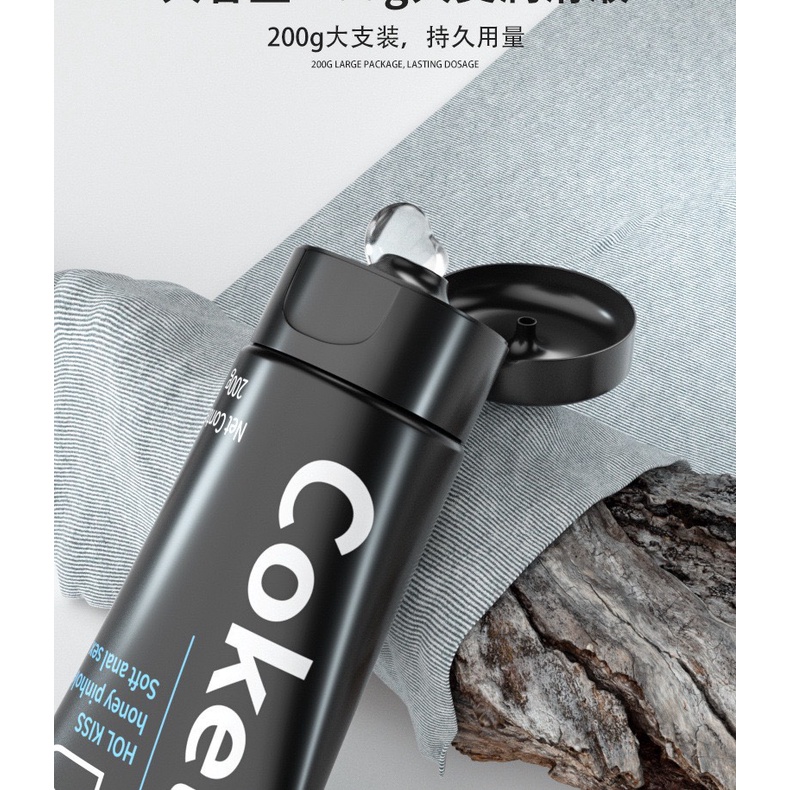 Gel Bôi Trơn Cokelife Chống Dị Ứng - Gốc Nước - 200ml,120ml,60ml - Black