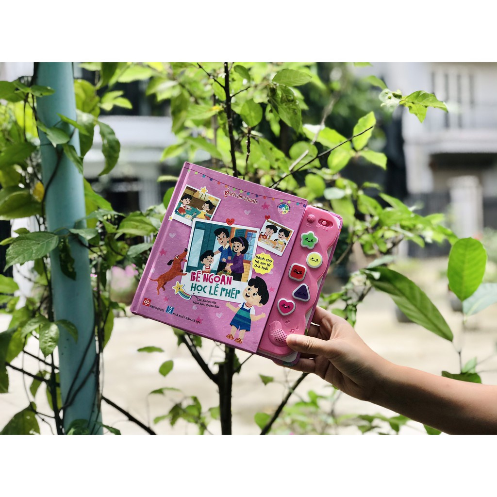 Sách - Bé ngoan học lễ phép ( Sách âm thanh )