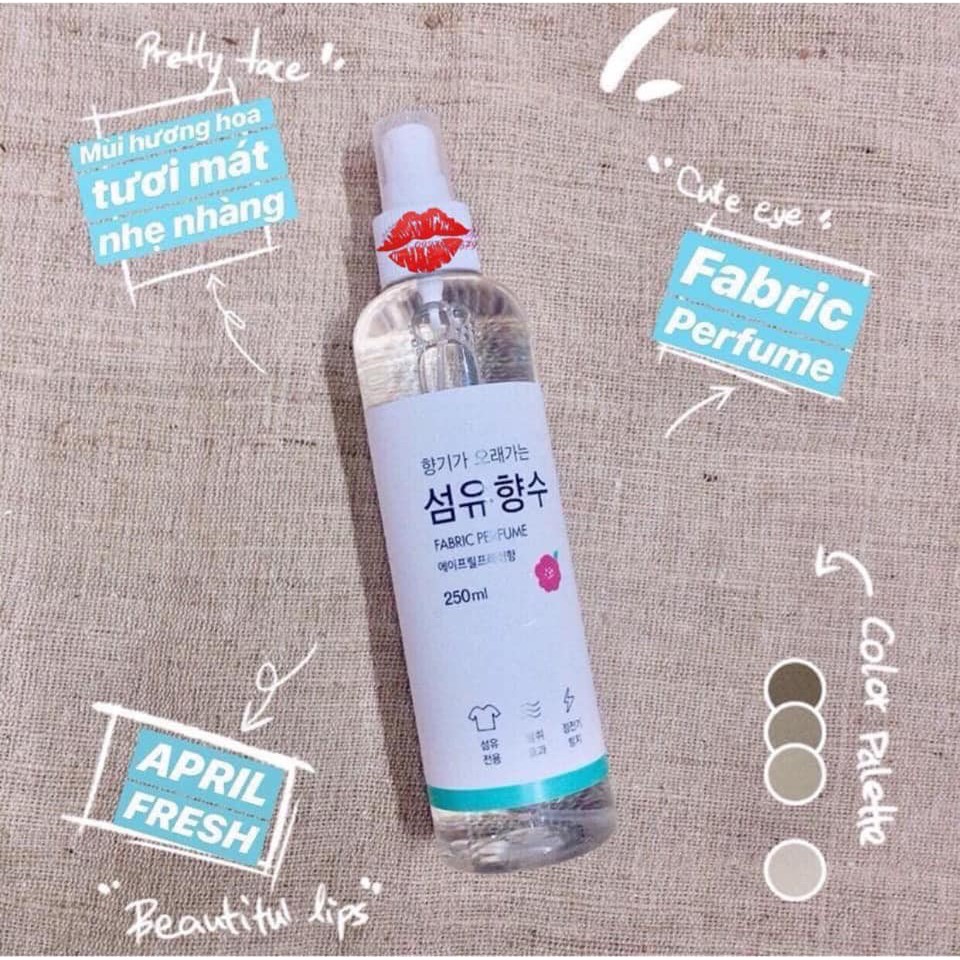 Xịt Thơm Quần Áo Fabric Perfume Hàn Quốc