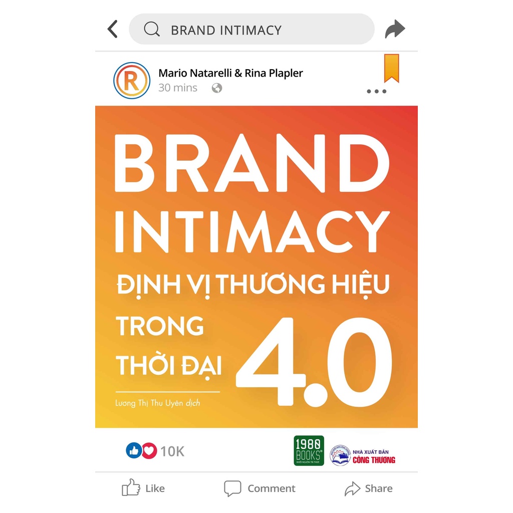 Sách - Định Vị Thương Hiệu Trong Thời Đại 4.0 (Mario Natarelli, Rina Plapler - 1980)