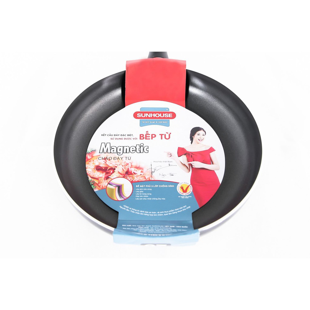 Chảo từ SUNHOUSE Magnetic Pan SHM28