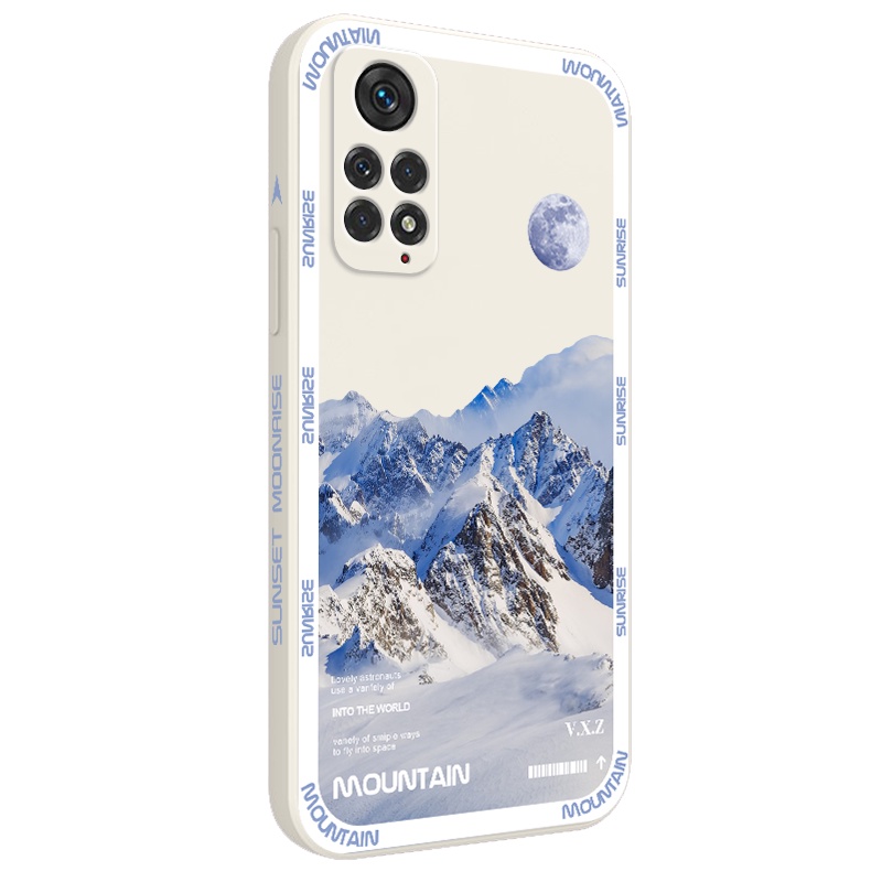 Ốp Điện Thoại In Hình Phong Cảnh Mặt Trời Mọc Cho Xiaomi Redmi Note 11 11S Pro Plus + 4G 5G