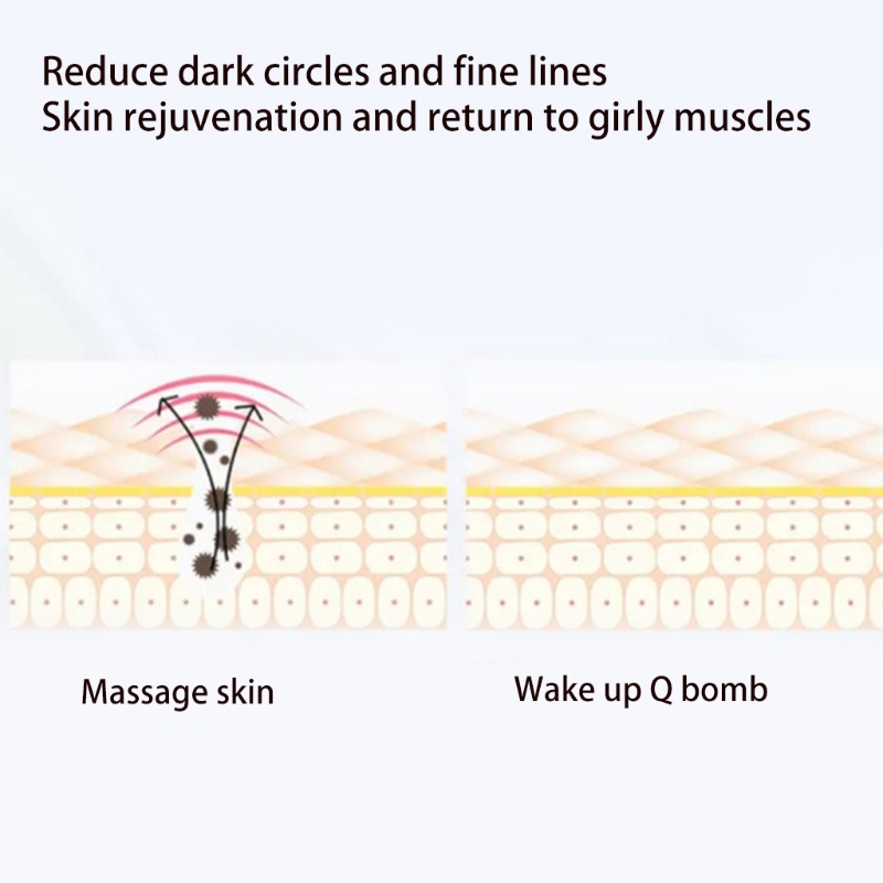 Set 2 Que Mát Xa Mặt / Mắt / Cổ Bằng Thép Không Gỉ Chống Lão Hóa