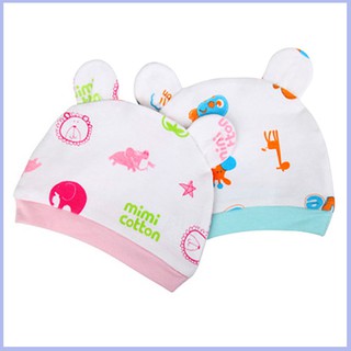 Mũ sơ sinh cotton có tai loại chụp dày dặn cho bé ,Đồ sơ sinh mẹ và bé trai gái chuyên sỉ giá rẻ sale deal hot