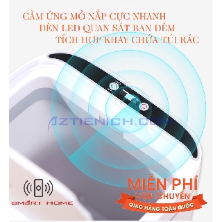 Thùng rác thông minh, cảm ứng tự động Smart Home ( Tặng kèm Pin, túi rác thông minh)