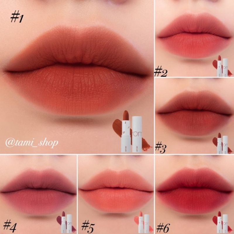 Son thỏi lì Romand Zero Layer Lipstick