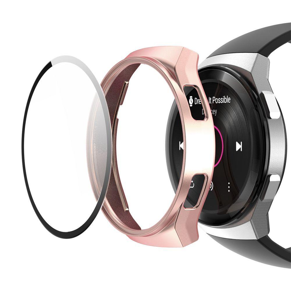 Ốp Bảo Vệ Mặt Đồng Hồ Bằng PC Cứng Nhám 9H Kèm Kính Cường Lực Cho HUAWEI WATCH GT 2e 46mm