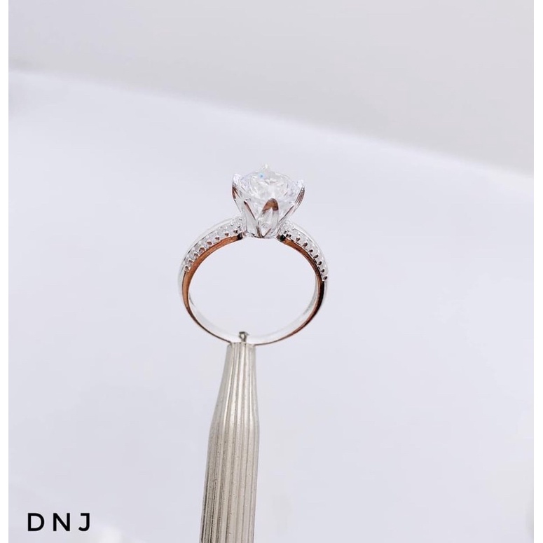 Nhẫn nữ bạc thật kiểu dáng sang trọng trẻ trung LINH MIU SILVER
