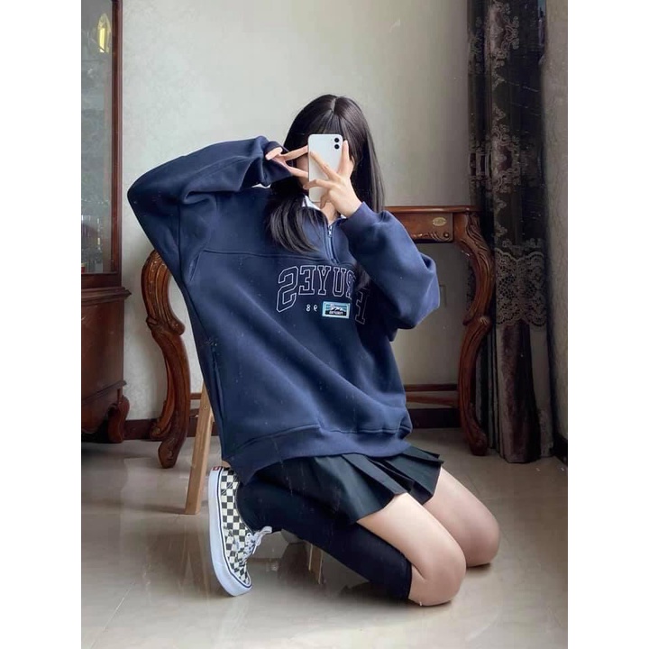 Áo Nữ, Áo PoLo Phối Cổ Trắng Chất Nỉ Siêu Hot | BigBuy360 - bigbuy360.vn