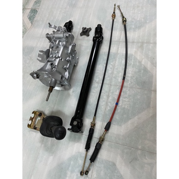 Bộ số ô tô 5 tạ,4 tiến 1 lùi,khớp 17li,đầy đủ phụ kiện, dùng chế xe 3 bánh,dùng máy 100,110,125cc ,khớp máy cốt 17li
