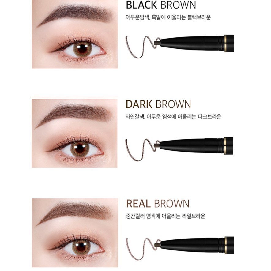 Chì Kẻ Mày Nét Mảnh, Lâu Trôi Karadium Auto Eyebrow Pencil 0.18g S006 | BigBuy360 - bigbuy360.vn